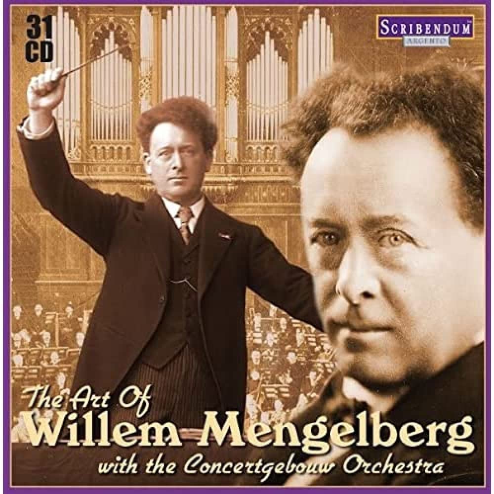 The Art of Willem Mengelberg with the Concertgebouw, Audio-CD