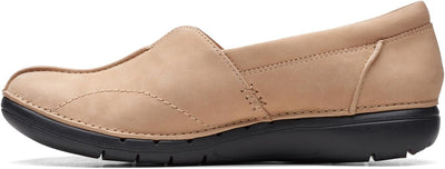 Clarks Damen Un Loop Stride Loafer 39 EU Nougat, 39 EU Nougat