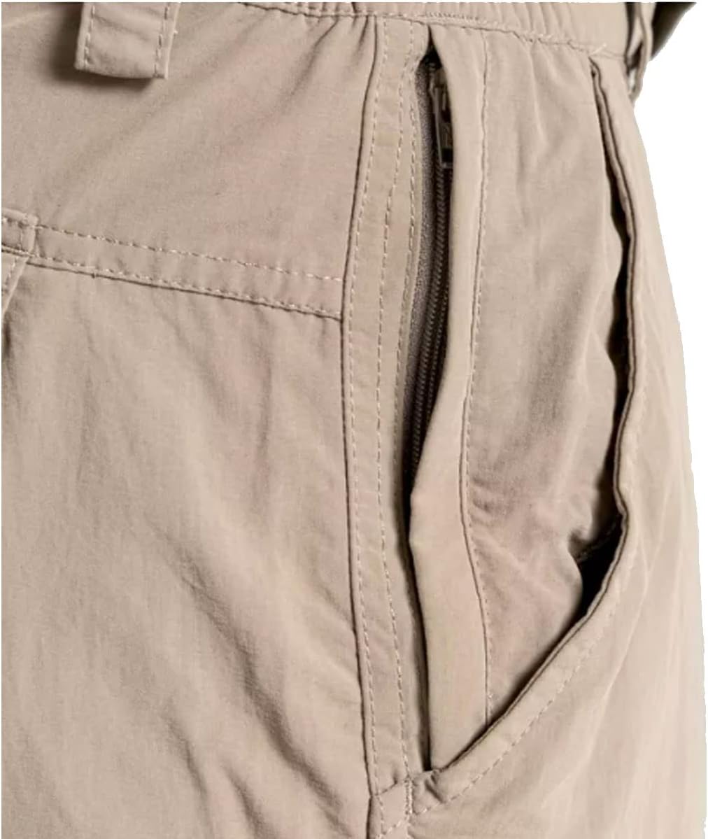 Craghoppers NosiLife wandelbare Herren-Wanderhose, 38S / 29L Schwarz - Black Pepper