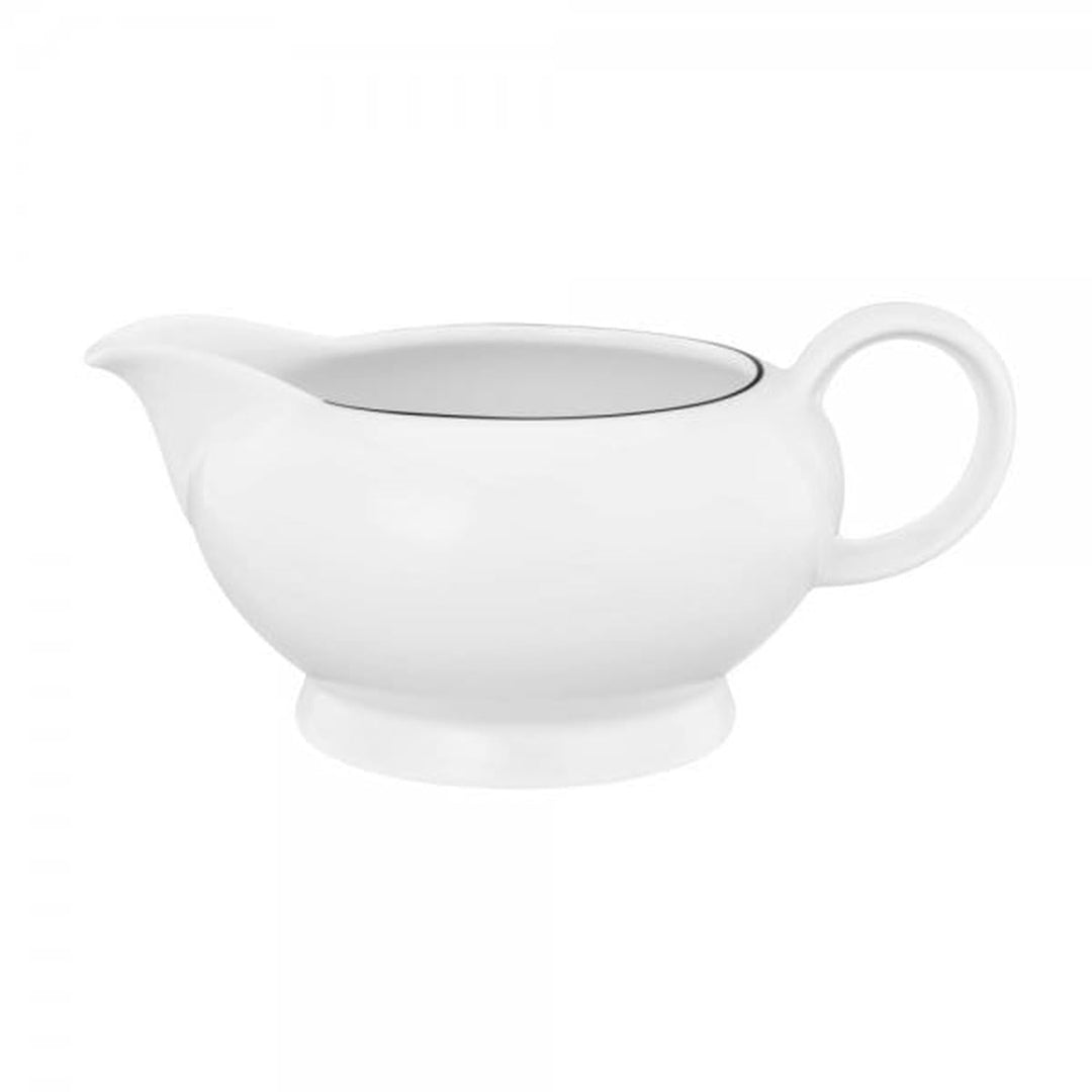 Seltmann Weiden 001.741630 Lido - Black Line - Sauciere/Saucenkännchen - 0,50 l - Porzellan