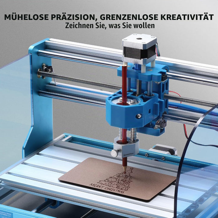 Genmitsu CNC-Fräser-Zeichenroboter-Tool, Plotter-Handschriftrobotermodul, einfache Umwandlung von CN