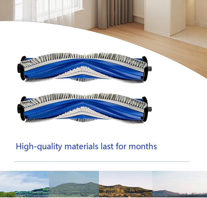 2 Stück T30 OMNI Hauptbürsten für ECOVACS DEEBOT T30 OMNI/T30 PRO OMNI/T30S/T30S Combo/N20 plus/N20