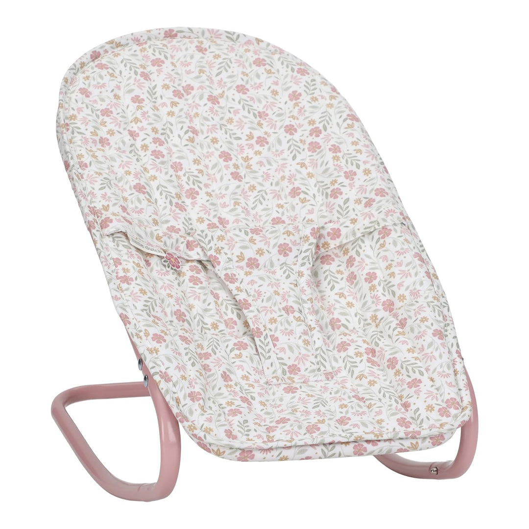 Little Dutch Puppenwippe Puppensitz für Babypuppen Puppen von 33 bis 46 cm Baumwollbezug mit Sicherh