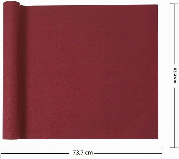 Wooqu Büchertuch, Stoffoberfläche und Papierrückseite, langlebig, stark, 43,2 x 73,7 cm, zum Buchbin