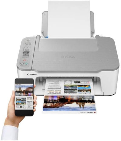 Canon Farbtintenstrahldrucker PIXMA TS3451 Multifunktionsgerät DIN A4 (Scanner, Kopierer, Drucker, 4