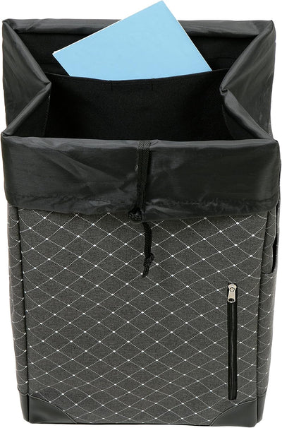 Andersen Shopper Alu Star höhenverstellbar mit Rad Ø 20 cm und 43 Liter Tasche Sofia anthrazit, Anth