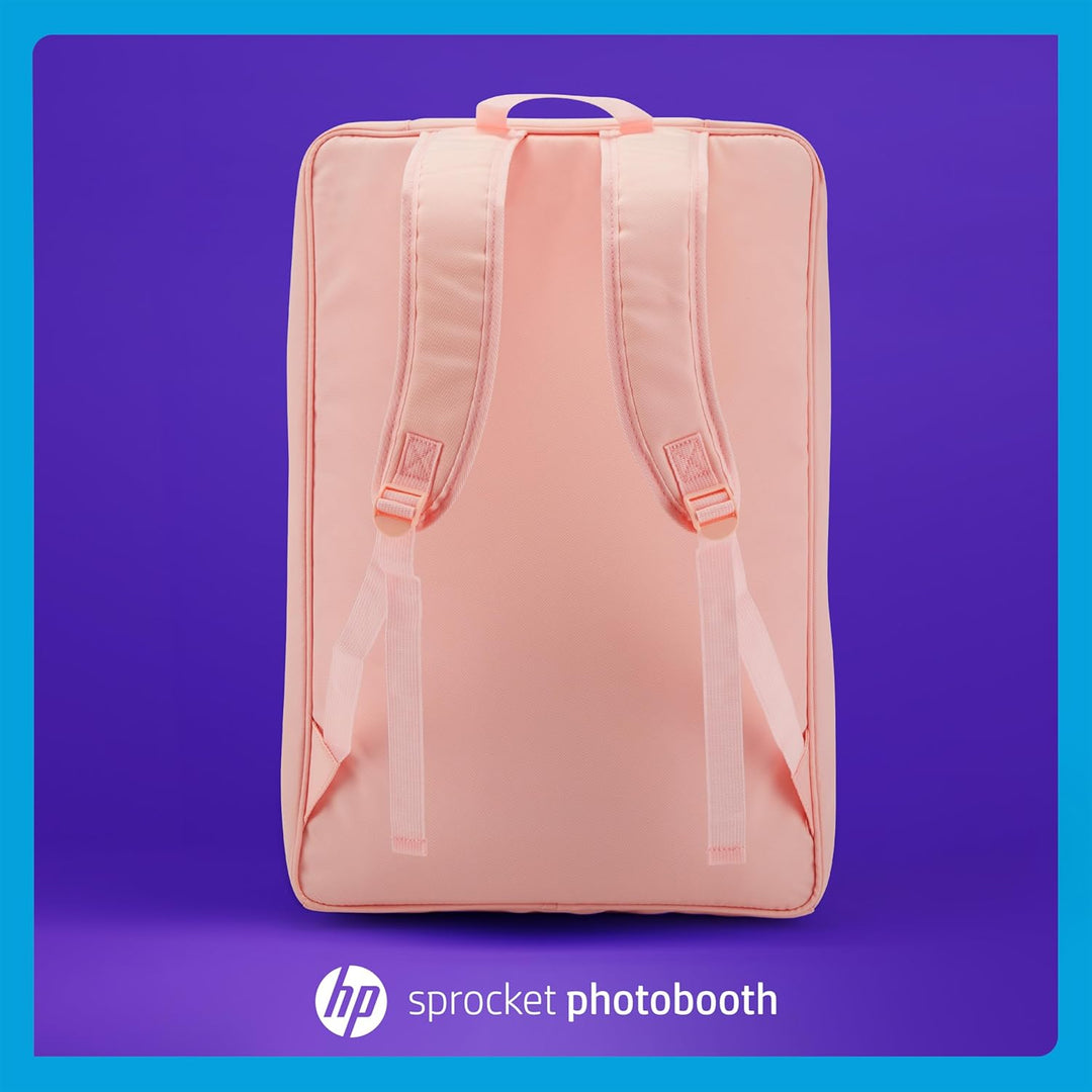 HP Reiserucksack für Sprocket Photobooth – Gepolsterte Tasche mit verstellbaren Schultergurten und F
