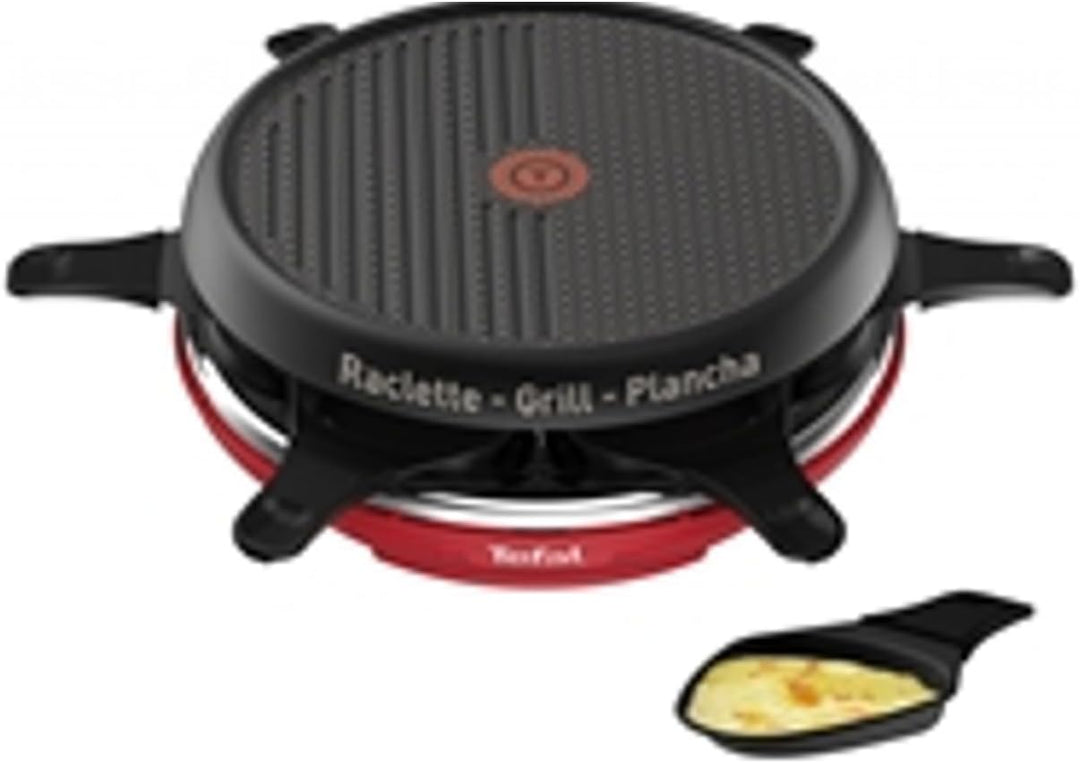 Raclette grill et plancha Tefal Colormania 850 W Rouge