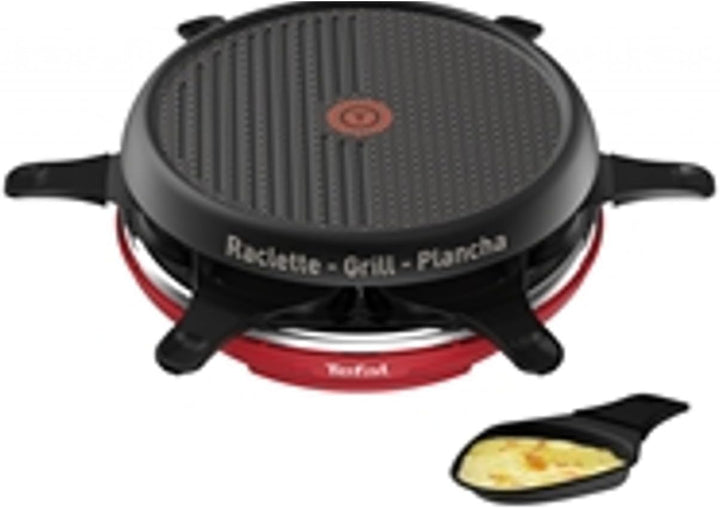 Raclette grill et plancha Tefal Colormania 850 W Rouge