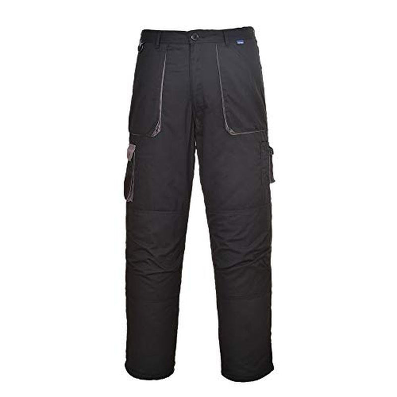 Portwest Portwest Texo Kontrast-Hose, Grösse: XXXL, Farbe: Schwarz, TX11BKRXXXL 3XL Schwarz, 3XL Sch