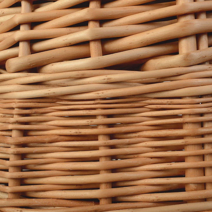 WEIDENPROFI Katzenkorb, Katzenturm aus Heller Weide inkl. 3 Kissen, Grösse ca.: Ø 48 – 58 cm x 82 cm