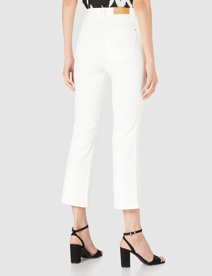 ESPRIT Damen 041CC1B314 Hose, Off White (110), 36