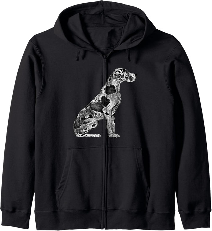 Deutsche Dogge Hund Kapuzenjacke