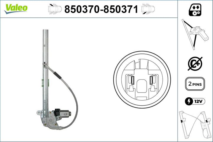 VALEO Fensterheber 850370