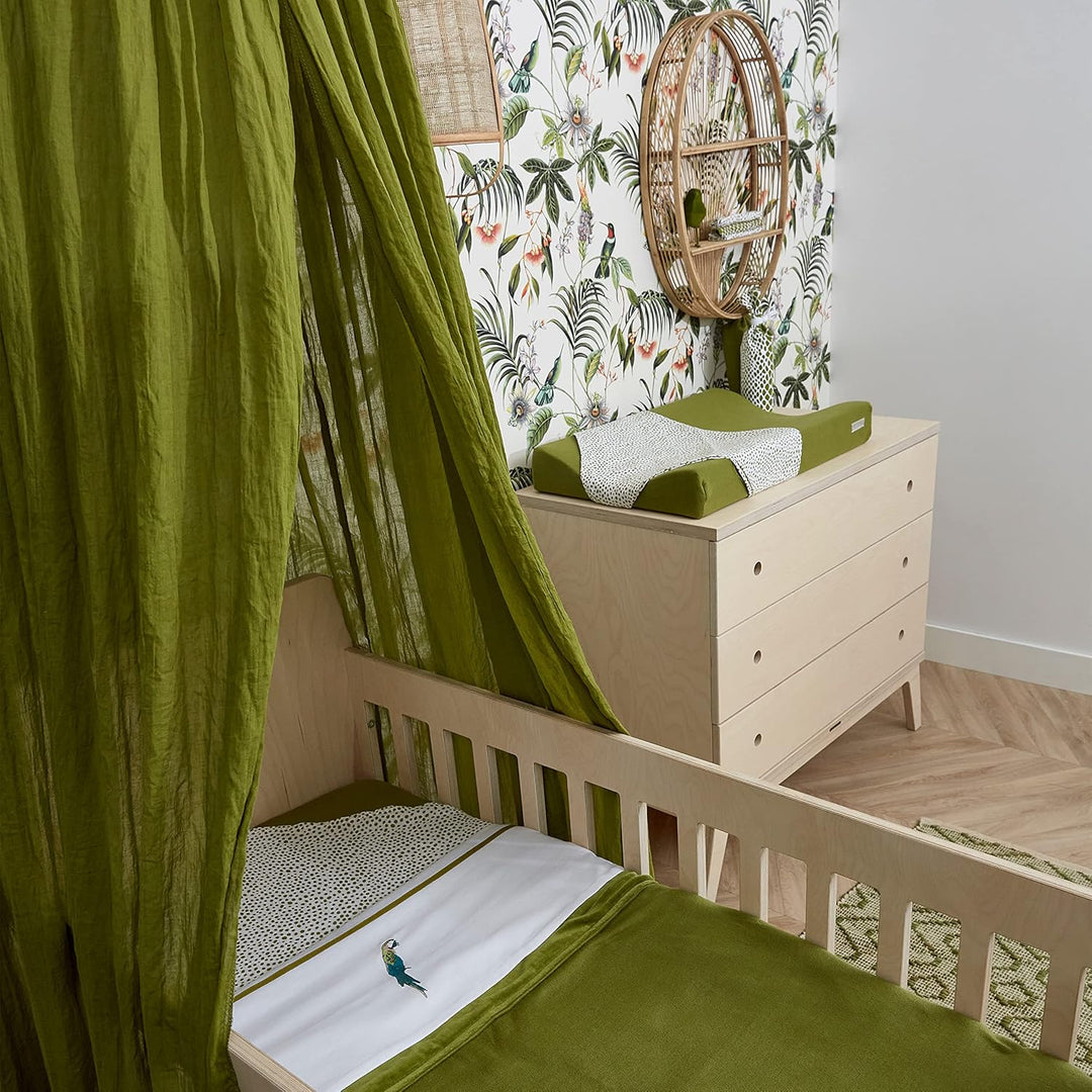 Meyco Baby Baldachin fürs Kinderzimmer - 55x240cm - hängender Betthimmel - Bettvorhang fürs Babybett