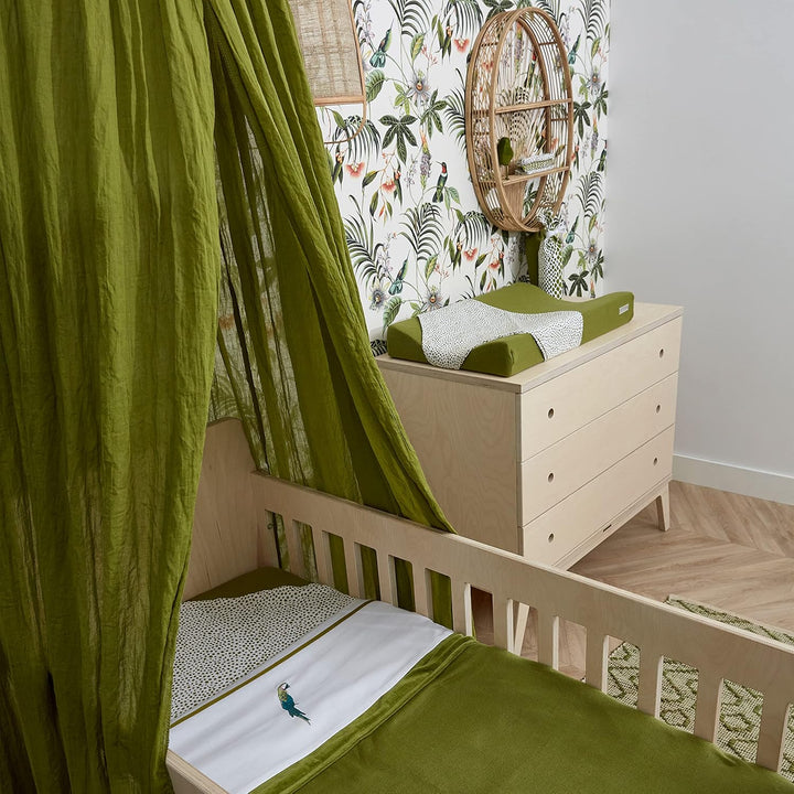 Meyco Baby Baldachin fürs Kinderzimmer - 55x240cm - hängender Betthimmel - Bettvorhang fürs Babybett
