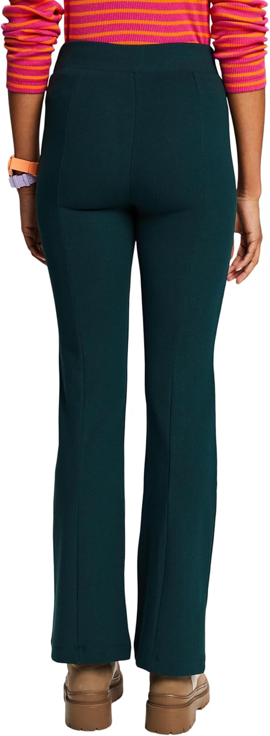 ESPRIT Damen Hose, 305/Emerald Green