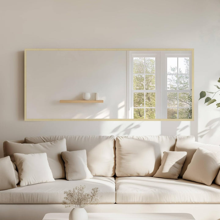 nielsen HOME Wandspiegel Star, Grau matt, Aluminium, ca. 50x150 cm Struktur Grau 50 x 150 cm, Strukt