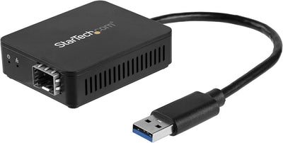 StarTech.com USB 3.0 auf LWL Konverter - Offener SFP - USB 3.0 Gigabit Ethernet Netzwerk Adapter - 1