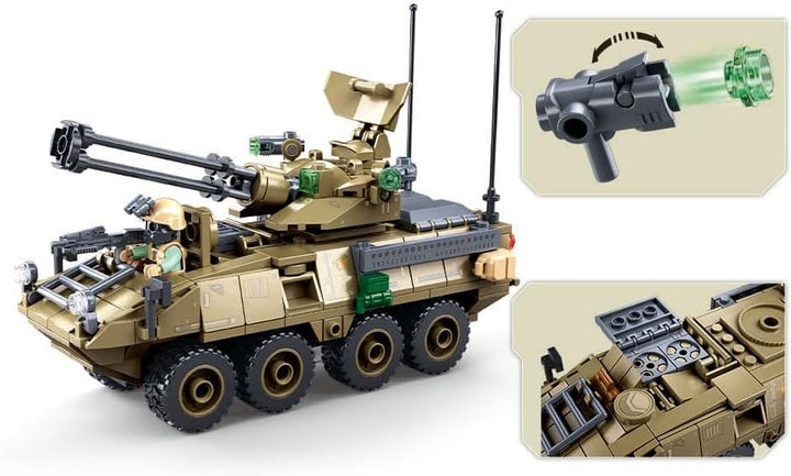 Sluban M38-B1258 OEF- Stryker ADS, 310 Stück