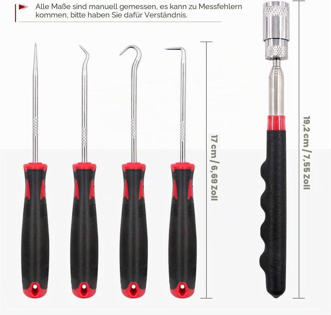 Swpeet Präzisions-Schaber-Dichtung,Abzieher und Pick-Set,Precision Pick und Haken Set, micro-Spezial