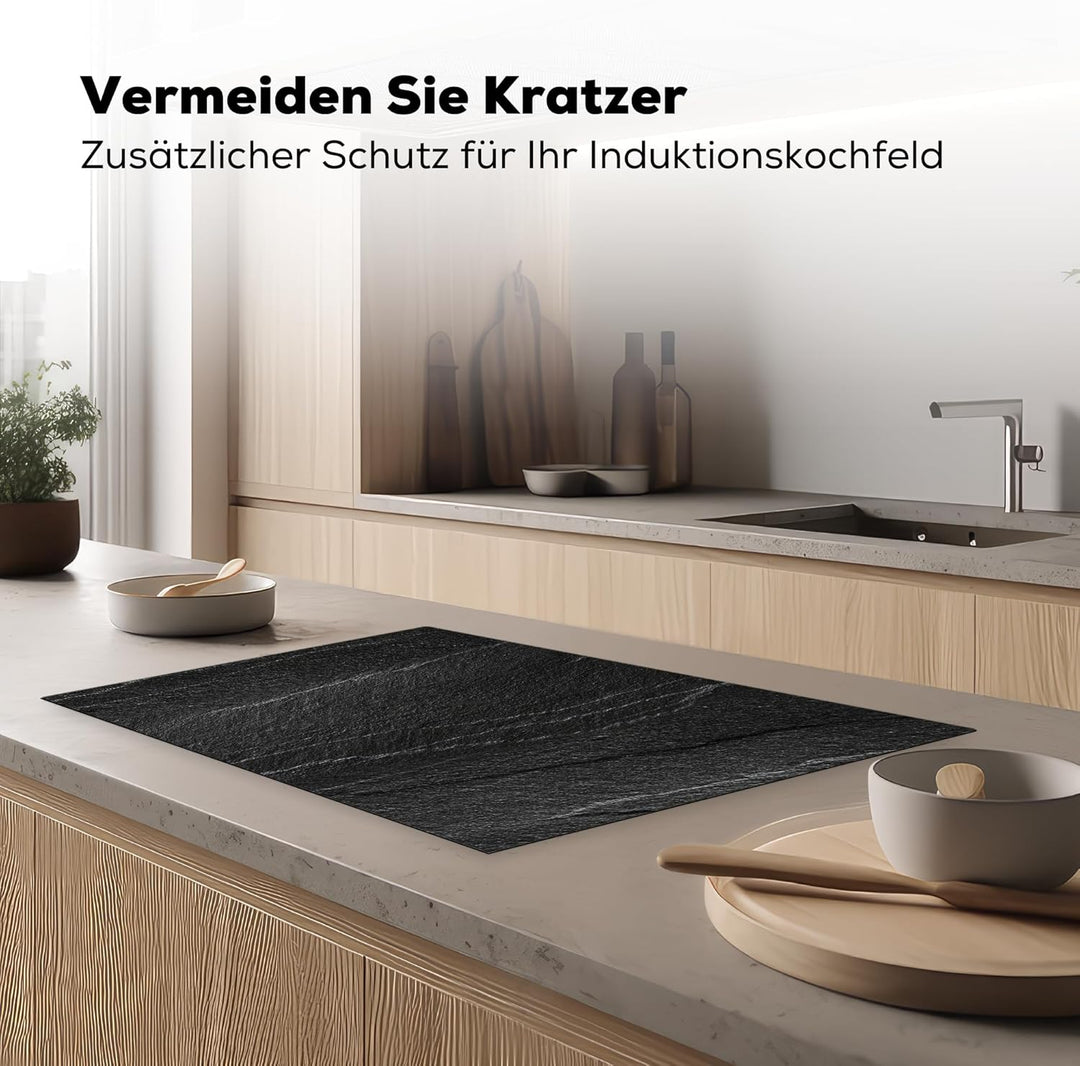 Herdabdeckplatte Einteilig Küche Herdabdeckung Induktionsfeld Ceranfeld Herdabdeckplatten Vinyl Matt