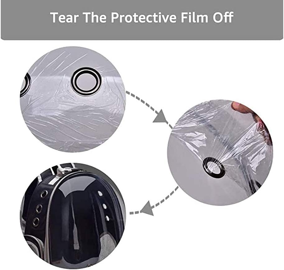 Hoogtecly Katzerucksack mit Vornes Transparentes Fenster, Katze Rucksack Tragbar Transportrucksack T