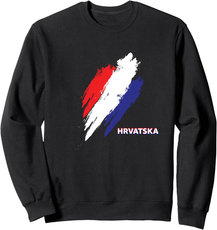 Flagge Kroatien Sweatshirt