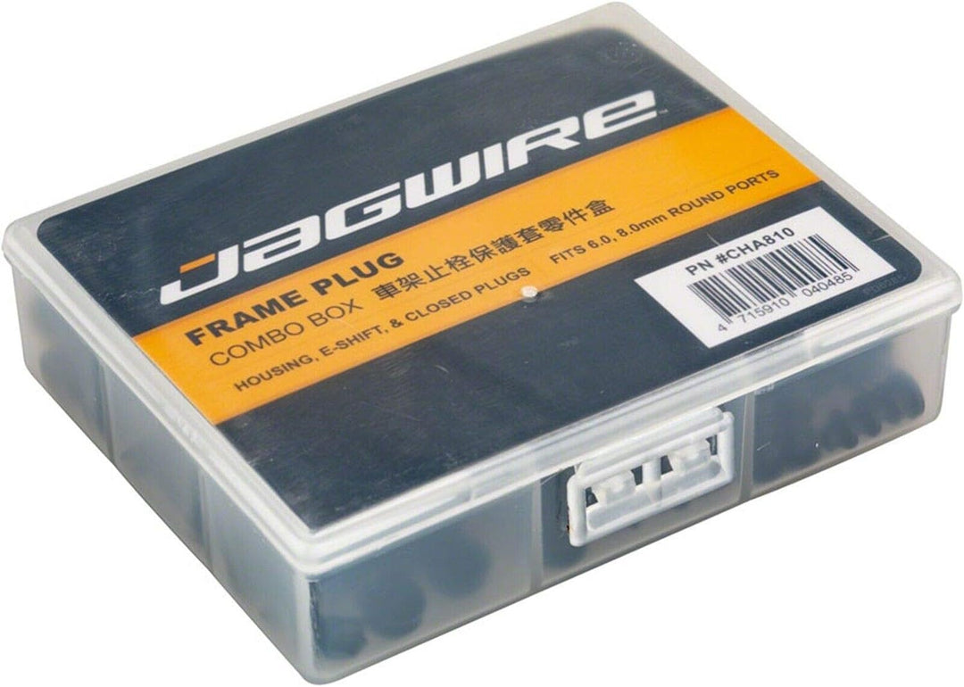 Jagwire Frame Plug Combo Box Ersatzteile, Schwarz, one Size