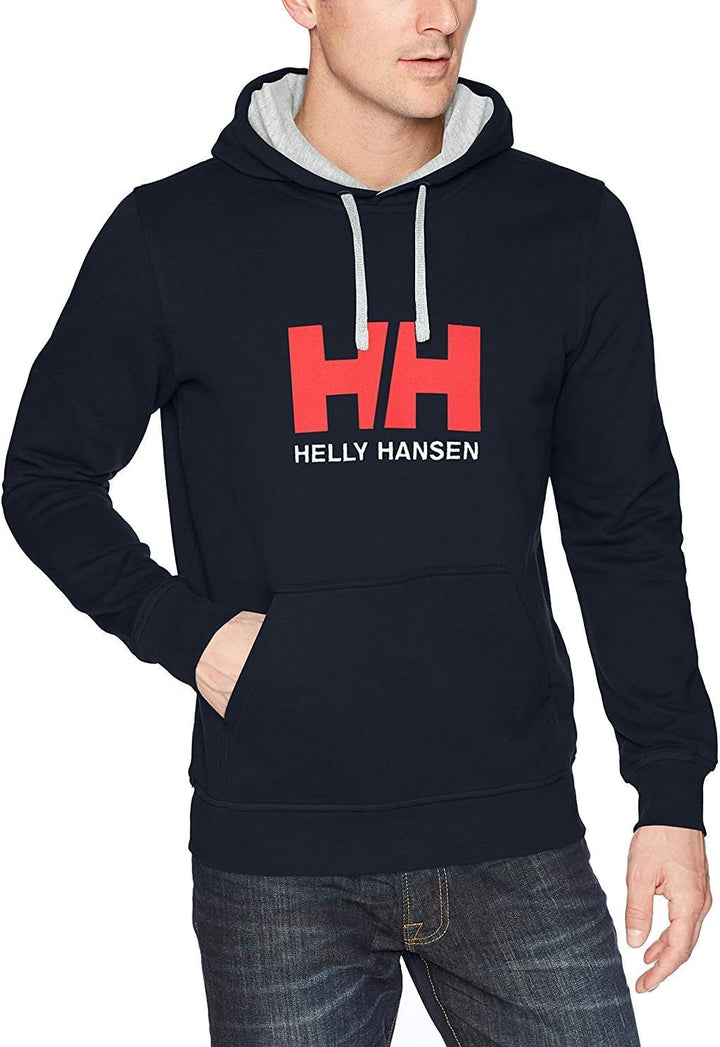 Helly Hansen Men's HH Logo Hoodie L Marineblau, L Marineblau