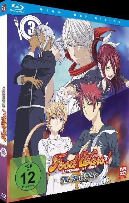 Food Wars! The Third Plate - Staffel 3 - Vol.3 - [Blu-ray], Blu-ray