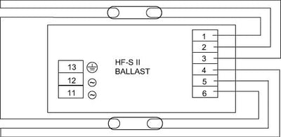 HF-S 258 TL-D II 220-240V 50/60Hz PHILIPS 89746300