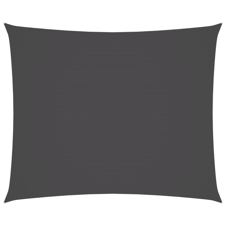 vidaXL Sonnensegel Rechteckig 4x6m Anthrazit Garten Sonnenschutz Beschattung 4 x 6 m Anthrazit, 4 x