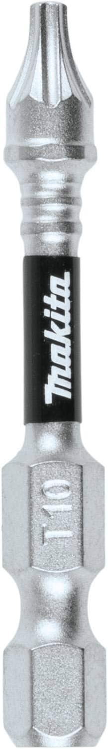 Makita E-00826 Impact XPS T10 Torx 5,1 cm Power-Bit, 3 Stück 3/pk T10, 3/pk T10