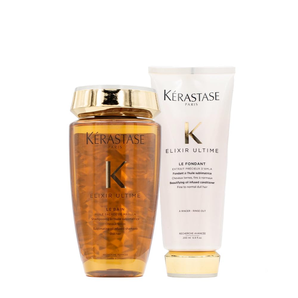 Kerastase Elixir Ultime Kit Öl-Shampoo 250ml Conditioner 200ml
