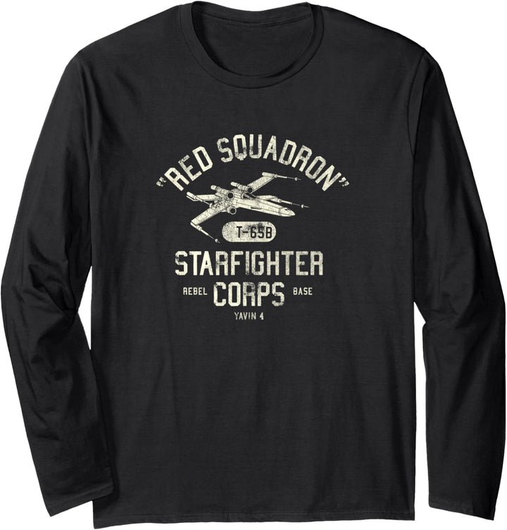 Star Wars Rebel X-Wing Starfighter Corps Collegiate Langarmshirt