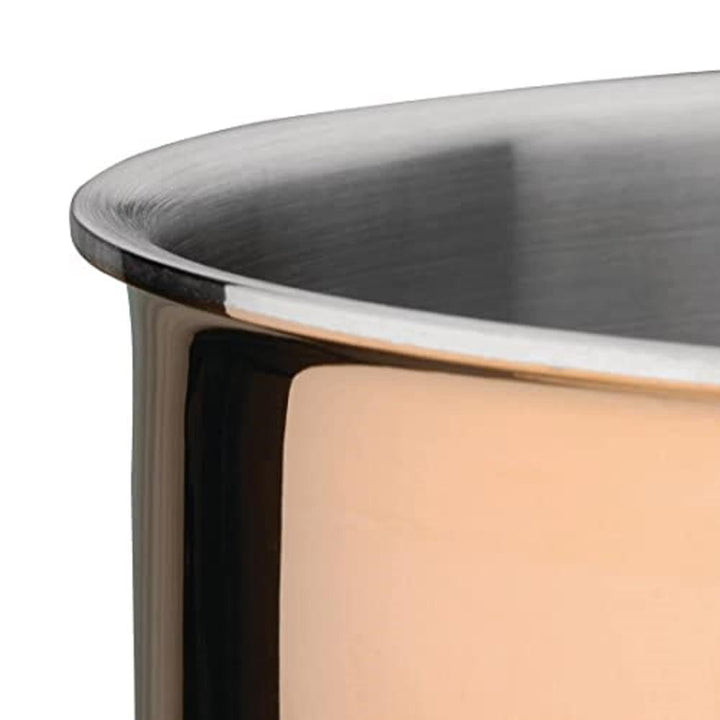 Vogue Kupferpfanne CM679 mit Dreifach-Wandung, 240 mm 50(H) x 240(Ø)mm, 50(H) x 240(Ø)mm