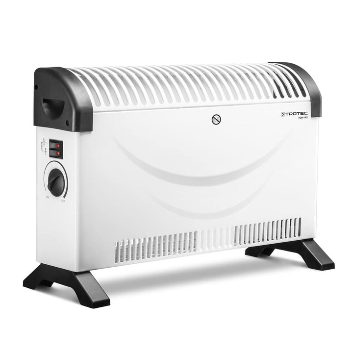 TROTEC Konvektor Heizung TCH 19 E – Heizleistung 750 W / 1250 W / 2000 W – Elektro Heizkörper Ohne T