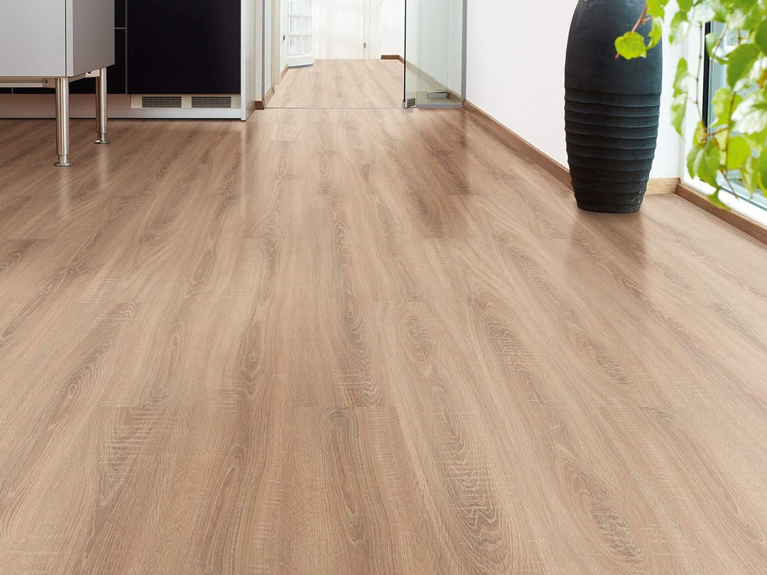 Kaindl Klick Laminat Eiche natur | 2,4qm Laminat Bodenbelag Oak rosarno ✓schnelle klick Montage ✓kla