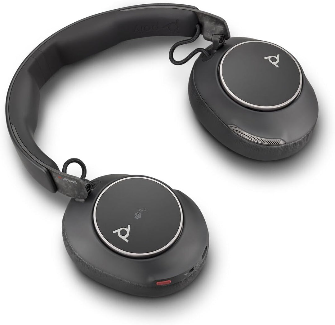 VOYAGER SURROUND 80 UC, TEAMS, USB-C, USB-C/A ADAPTER, (VS80T, BT700C), BLACK, WW