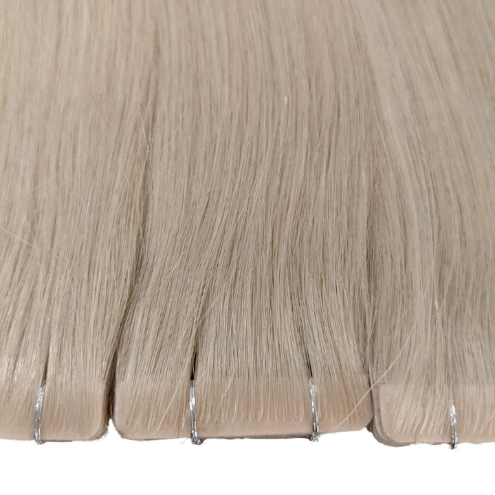 Invisible Tape In Extensions Echthaar Hair Extensions Haarverlängerung in Salon Qualität 10 Stück 45
