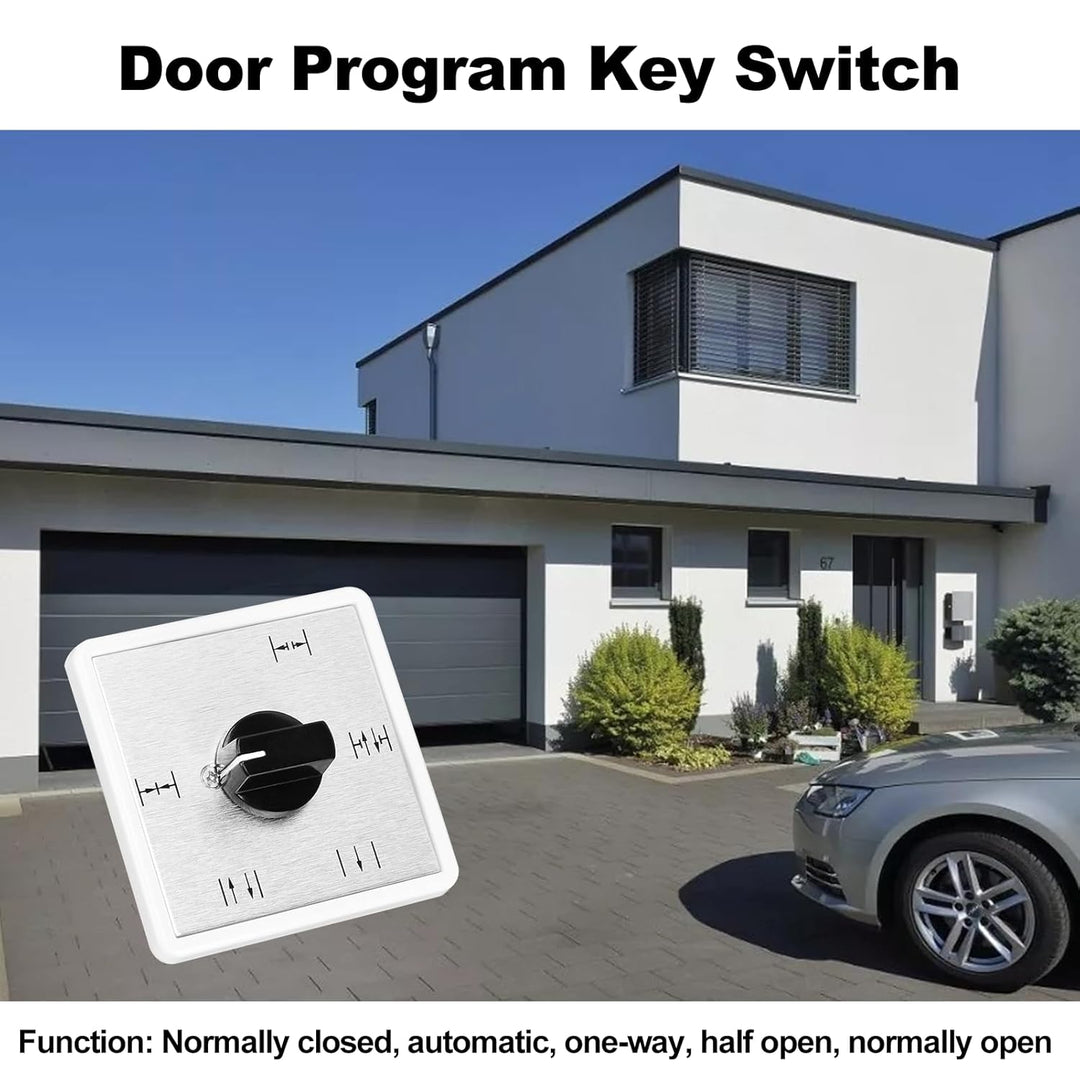 Universeller Automatischer Tür Programmschalter 5 Positionen Wechselschalter Rotationsschalter hochw