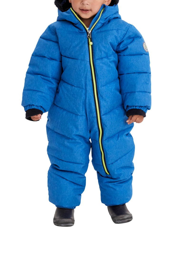 Killtec Unisex Kinder Karter Mini Overall In Daunenoptik Mit Kapuze 98-104 royal, 98-104 royal
