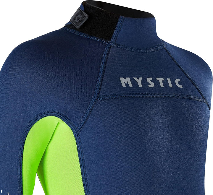 Mystic Watersports - Surf Kitesurf & Windsurfing Junior Star 3/2mm Back Zip Shorty Neoprenanzug - Na