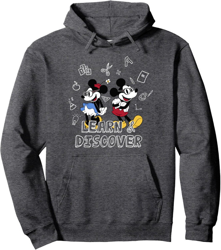 Disney Mickey & Friends Mickey & Minnie Discover Pullover Hoodie