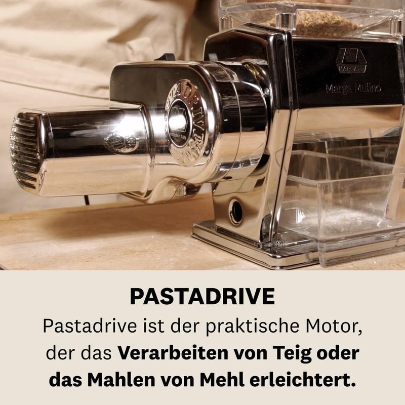 Marcato Pastadrive-Motor, Silber / Schwarz,