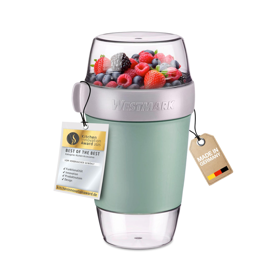 Westmark Lunchpot – praktischer Becher to go, ideal für Essen wie Müsli, Porridge, Suppe und Salat,