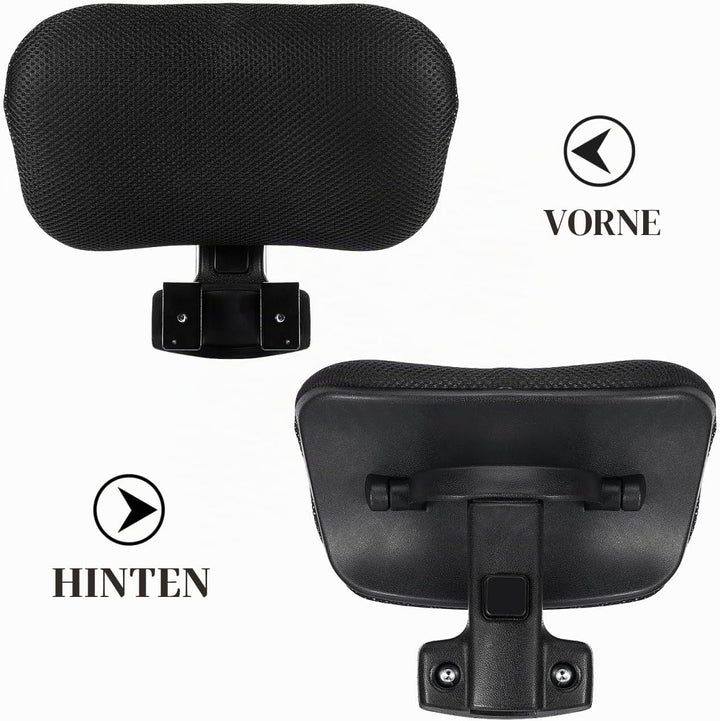 Didiseaon Kopfstütze Bürostuhl Nachrüsten: Kopfstütze Stuhl Universal Schwarz Office Chair Headrest