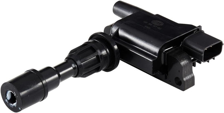 HELLA 5DA 358 057-061 Zündspule - 12V - 3-polig - Kerzenschachtzündspule - geschraubt