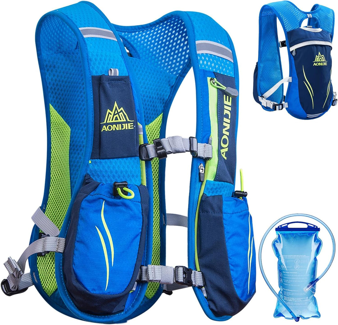 TRIWONDER Ultraleicht Trinkrucksack, 5.5L Laufrucksack, Trailrunning Rucksack, Hydration Pack im Fre